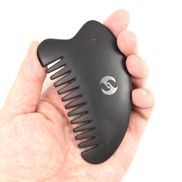 泗濱砭石中號通絡梳，砭石梳子圖6